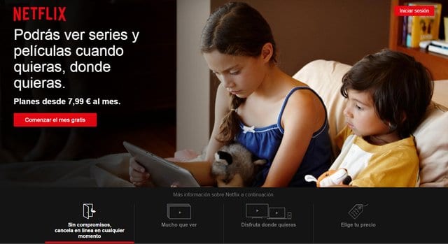 Landing Page Netflix