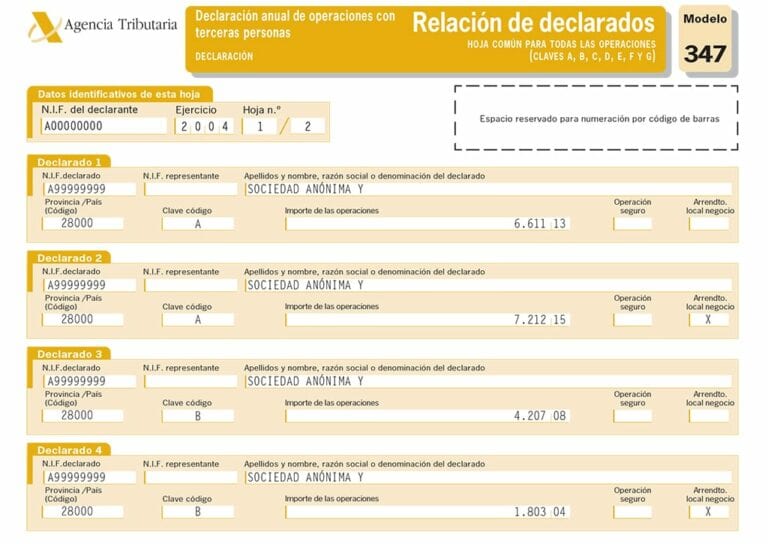 Modelo 347