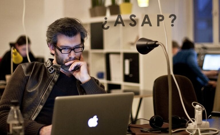 anglicismo de oficina