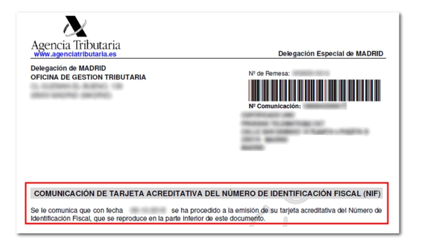 duplicado NIF
