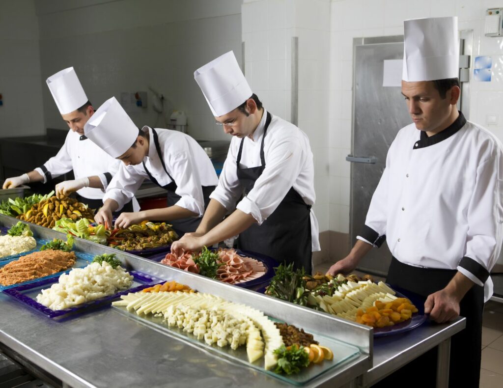 Cocinero con contrato 502